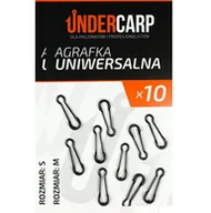 Inne akcesoria dla wędkarzy - Undercarp Agrafka Uniwersalna M 10 szt - miniaturka - grafika 1