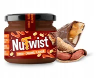 Słodkie kremy i masła - Nutwist Krem czekoladowy NUTWIST - karmel Natura, 250g 5903714931521 - miniaturka - grafika 1