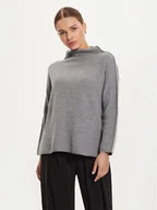 Swetry damskie - Weekend Max Mara Sweter Fanfara 2426366178 Szary Relaxed Fit - miniaturka - grafika 1