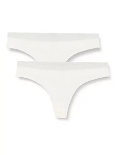 Majtki damskie - Emporio Armani Damskie majtki typu stringi (2 sztuki), Pale Cream, S - grafika 1