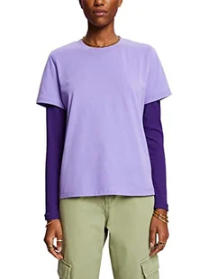 edc by ESPRIT T-shirt damski, 511/Purple 2, M - Koszulki i topy damskie - miniaturka - grafika 1