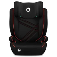 Foteliki samochodowe - Lionelo, fotelik samochodowy LO-HUGO I-SIZE (100-150 cm), Sporty Black Red, Czarny - miniaturka - grafika 1