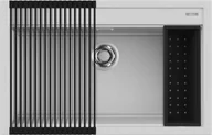 Zlewozmywaki - ELLECI BEST 130 + AKC aluminium (M79) METALTEK - miniaturka - grafika 1
