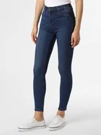 Spodnie damskie - Noisy May Jeansy Kobiety niebieski jednolity, 24-30 - miniaturka - grafika 1