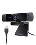 Kamery internetowe - Aukey Stream Series Dual-Mic Full HD Webcam with 1 3"-CMOS Sensor black - miniaturka - grafika 1