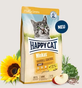 HAPPY CAT Minkas Hairball Control 10kg + niespodzianka dla kota GRATIS! - Sucha karma dla kotów - miniaturka - grafika 2