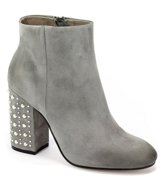 Botki carinii b4366-j51 szary skóra nubuk r.37