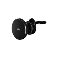 Ładowarki do telefonów - Allity uchwyt samochodowy do kratki ACH-300 magnetyczny z ładowaniem bezprzewodowym czarny 15W - miniaturka - grafika 1
