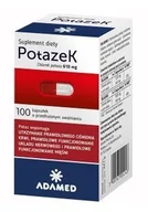 Witaminy i minerały - Adamed PotazeK 100 szt. - miniaturka - grafika 1