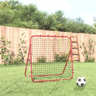 vidaXL Regulowany rebounder piłkarski, 96x80x96 cm, stali i PE - Piłka nożna - miniaturka - grafika 1