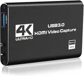 Inne akcesoria audio-wideo - Grabber Hdmi Nagrywarka Obrazu Do Pc Usb 4K Obs - miniaturka - grafika 1