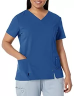 Koszulki i topy damskie - Dickies Damska koszulka z dekoltem w serek, królewski błękit, 3XL - miniaturka - grafika 1