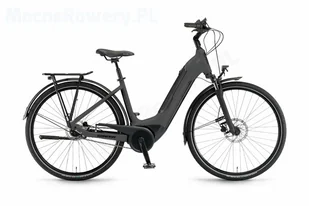 Winora Tria N8f 2024 microchip grey matt 28 cali - Rowery elektryczne - miniaturka - grafika 1