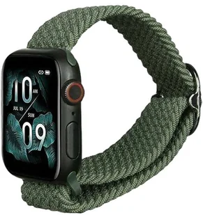 Pasek BELINE Textile do Apple Watch 2/3/4/5/6/7/8/SE/SE 2 (38/40/41mm) Zielony - Akcesoria do smartwatchy - miniaturka - grafika 2
