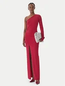 Sukienki - Patrizia Pepe Sukienka wieczorowa 2A3012/JZ26-R894 Bordowy Regular Fit - miniaturka - grafika 1