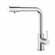 Baterie kuchenne - BLUE WATER ROYAL CHROM BATERIA Z PODŁĄCZENIEM DO WODY FILTROWANEJ CHROM - miniaturka - grafika 1