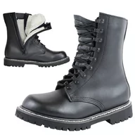 Botki męskie - Mil-Tec Buty Taktyczne Skoczków Bundeswehr (BW) Ocieplane Czarne - 41 - miniaturka - grafika 1