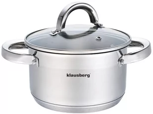 GARNEK Z POKRYWĄ 12cm KLAUSBERG KB-7120 0,5L - Garnki - miniaturka - grafika 1
