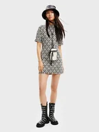 Sukienki - Desigual Sukienka dzianinowa Karen 22WWVK72 Kolorowy Regular Fit - miniaturka - grafika 1