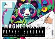 Planery - Planer szkolny 2024/2025 magnetyczny - miniaturka - grafika 1