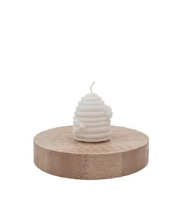 Świeczka zapachowa ul pszczoły 4,4cm Whisky & Jazz - Świece - miniaturka - grafika 1