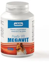 Mikita Fosfo Vit Megavit - suplement diety wspomagający wzrost i rozwój - Suplementy i witaminy dla psów - miniaturka - grafika 1