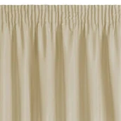 Zasłony - Zasłona Eurofirany Rita Taśma 140 x 270 Beżowy - miniaturka - grafika 1