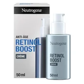 Kremy do twarzy - Neutrogena | Retinol Boost Anti-Aging Cream (butelka z pompką 50 ml) - Pielęgnacja twarzy do zwalczania widocznych oznak wieku - Krem do twarzy wzbogacony o retinol - miniaturka - grafika 1