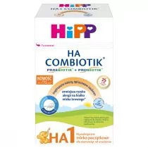 Hipp HA 1 Combiotik hipoalergiczne mleko początkowe dla niemowląt od urodzenia 600 g - Mleko modyfikowane - miniaturka - grafika 1