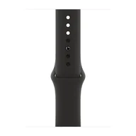 Akcesoria do smartwatchy - Apple Pasek sportowy w kolorze czarnym do koperty 38mm / 40mm / 41mm / 42mm - rozmiar S/M/L - miniaturka - grafika 1