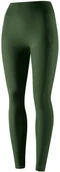 Legginsy - LE1397W Legginsy damskie CASUAL zielony L - miniaturka - grafika 1