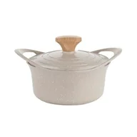 Garnki - Garnek aluminiowy FLORINA Oslo 20CM 2,8L Kremowy - miniaturka - grafika 1