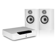 Zestawy stereo - Bluesound POWERNODE EDGE (biały) + 607 S3 (biały) - miniaturka - grafika 1
