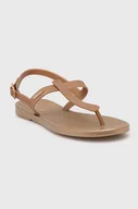 Sandały damskie - Melissa sandały MELISSA SUN VENTURA METALLIC AD damskie kolor złoty M 33642 54176 - miniaturka - grafika 1