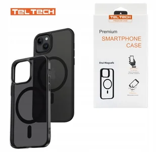 TELTECH MAGSAFE CASE DO IPHONE 15 PRO ETUI NAKŁADKA FUTERAŁ CZARNY - Etui i futerały do telefonów - miniaturka - grafika 1