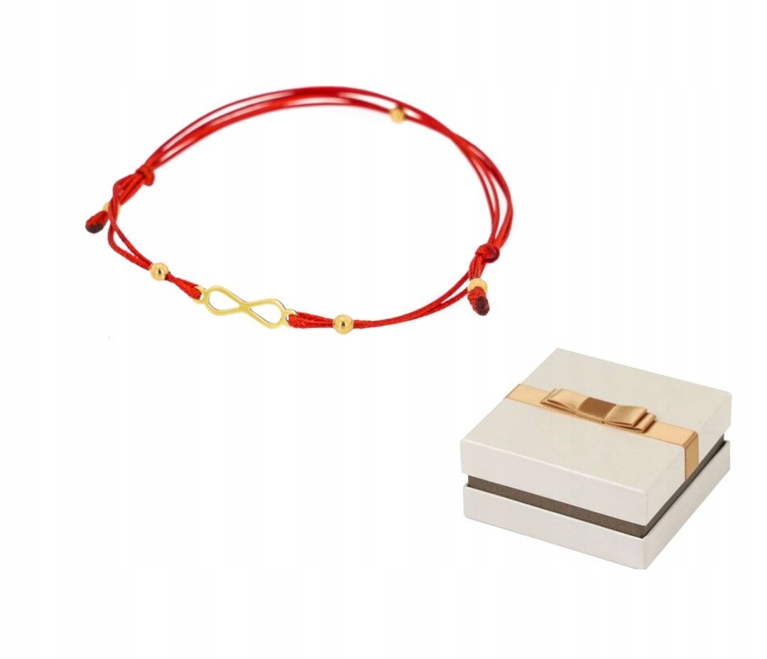 Bransoletka Złota Znak Nieskończoności BZ102