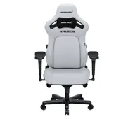Fotele gamingowe - Anda Seat Kaiser 4 L Gamingowy do 120kg Skóra Eco Biały - miniaturka - grafika 1