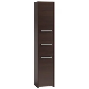Topeshop Szafka łazienkowa MODEL 33, wenge, 30x30x170 cm - Szafki łazienkowe - miniaturka - grafika 2