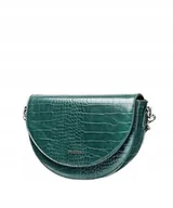 Torebki damskie - Torebka Damska Listonoszka Na Ramię Półksiężyc PUCCINI Zielona BML033M-5D - miniaturka - grafika 1