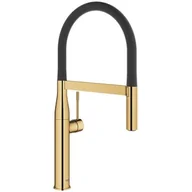 Baterie kuchenne - Grohe Essence Bateria kuchenna z wyciąganą wylewką cool sunrise 30294GL0 - miniaturka - grafika 1