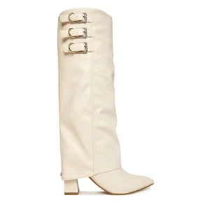 Kozaki Guess FLFGAR ELE11 Écru - Kozaki damskie - miniaturka - grafika 1