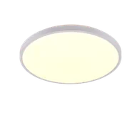 Lampy sufitowe - SLOPE R63771931 gładki okrągły plafon z białą otoczką LED 34W DIM 2700-6500K + pilot - miniaturka - grafika 1