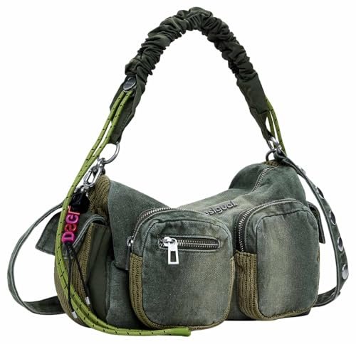 Desigual Bravo_Hybrid, Torebka damska, Zielony