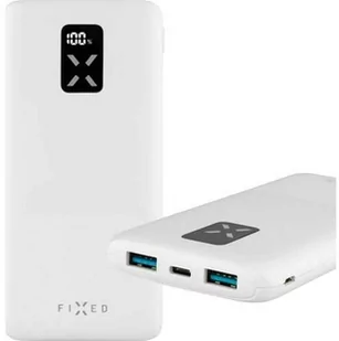 Fixed Power Bank Zen 10, 10 000 mAh 20W PD, 2x USB-A / 1x USB-C / 1x MicroUSB, biały - Powerbanki - miniaturka - grafika 1