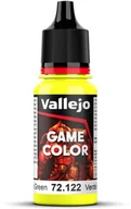 Akcesoria i części modelarskie - Vallejo 72122 Bile Green Game Color Farba - miniaturka - grafika 1