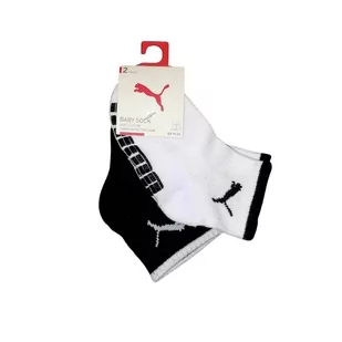 Skarpety dziecięce Puma BABY 2-PACK wielokolorowe 93532204-15-18 - Skarpetki damskie - miniaturka - grafika 1