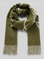 Apaszki i szaliki damskie - Szal z czystej wełny - miniaturka - grafika 1