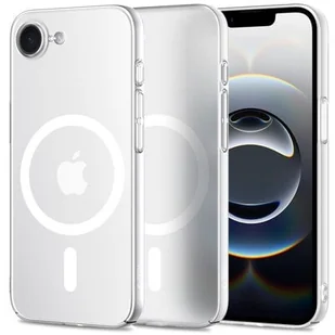 Etui TECH-PROTECT MagSlim MagSafe do Apple iPhone 16E Przezroczysto-matowy - Etui i futerały do telefonów - miniaturka - grafika 1