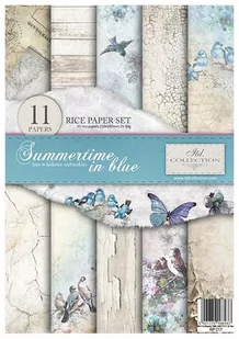 Zestaw Kreatywny Itd Rp017 Summertime In Blue - Decoupage - miniaturka - grafika 1