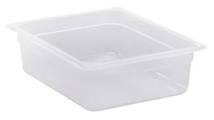 Pojemnik GN 1/2 z przezroczystego polipropylenu, Cambro, GN 1/2, 5,9L, transparentny, 325x260x(H)100mm - Akcesoria gastronomiczne - miniaturka - grafika 1